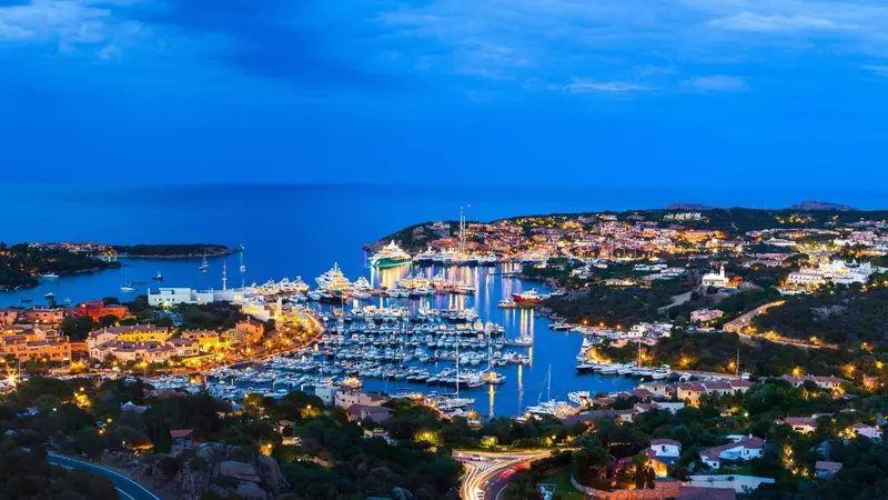 Porto Cervo by night